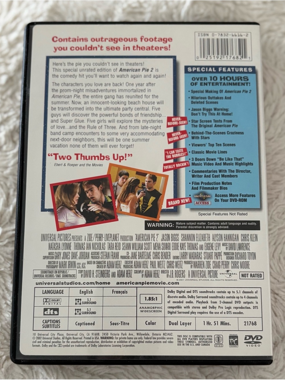 Can't Buy Me Love (DVD, 1987) - Picture 2 of 2